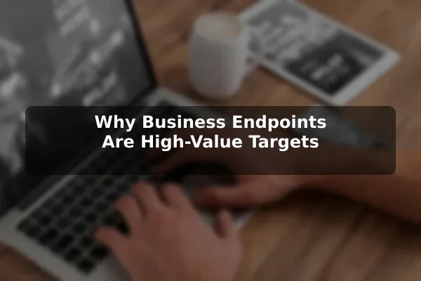 Why Business Endpoints Are High-Value Targets