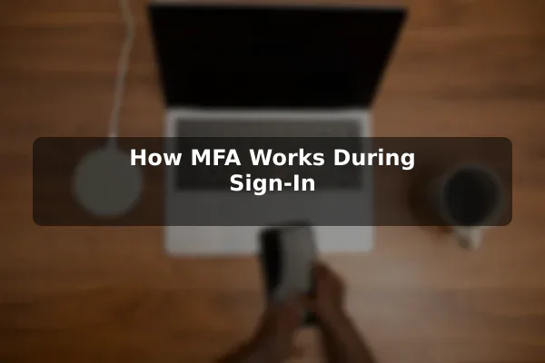 How MFA Works During Sign-In