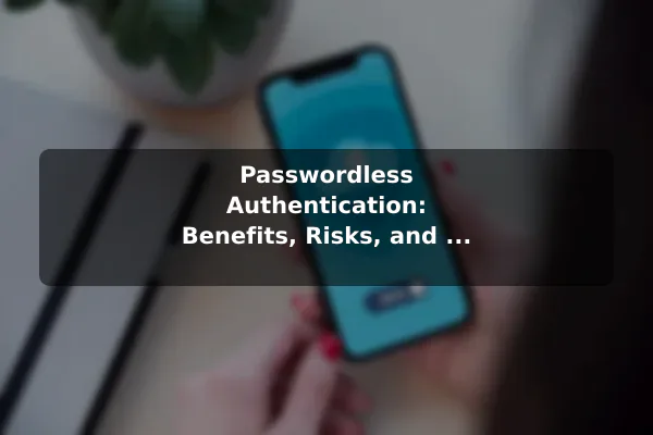 Passwordless Authentication: Benefits, Risks, and How It Works