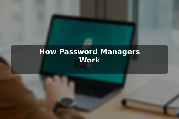 How Password Managers Work