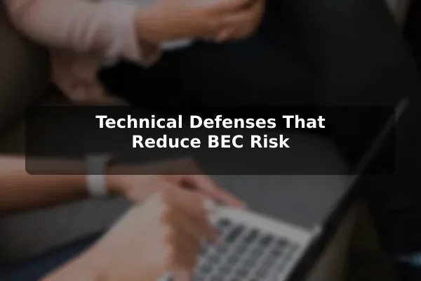 Technical Defenses That Reduce BEC Risk
